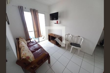 Sala de apartamento para alugar com 2 quartos, 72m² em Centro, São Vicente