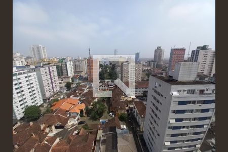 Vista da Varanda de apartamento para alugar com 2 quartos, 72m² em Centro, São Vicente