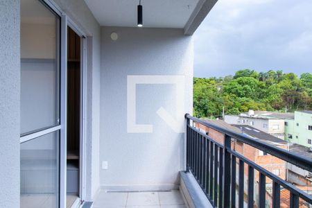 Varanda da Sala de apartamento para alugar com 2 quartos, 59m² em Jardim Barbacena, Cotia