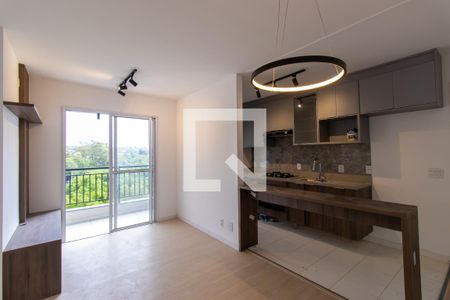 Sala de apartamento para alugar com 2 quartos, 59m² em Jardim Barbacena, Cotia