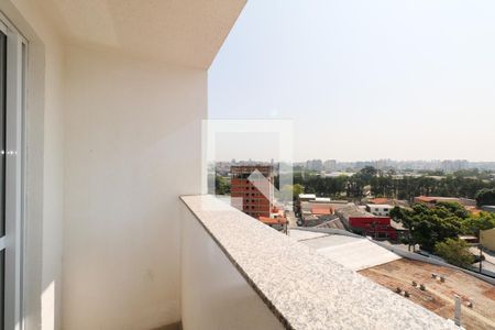 Varanda da Sala de apartamento para alugar com 1 quarto, 43m² em Santa Paula, São Caetano do Sul