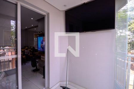 Sala - Varanda  de apartamento à venda com 3 quartos, 69m² em Vila Caraguata, São Paulo