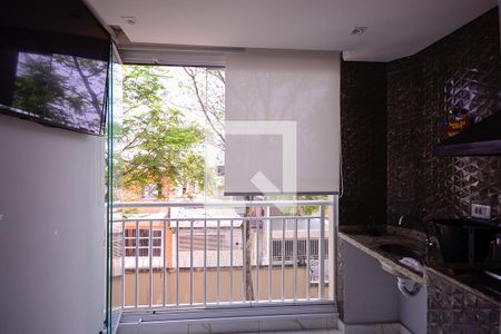 Sala - Varanda  de apartamento à venda com 3 quartos, 69m² em Vila Caraguata, São Paulo