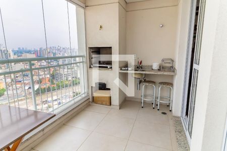 Varanda de apartamento à venda com 2 quartos, 67m² em Barra Funda, São Paulo