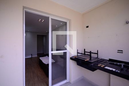 Sala - Varanda  de apartamento para alugar com 3 quartos, 69m² em Vila Caraguata, São Paulo