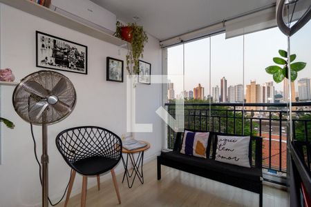 Varanda de apartamento para alugar com 2 quartos, 58m² em Vila Regente Feijó, São Paulo