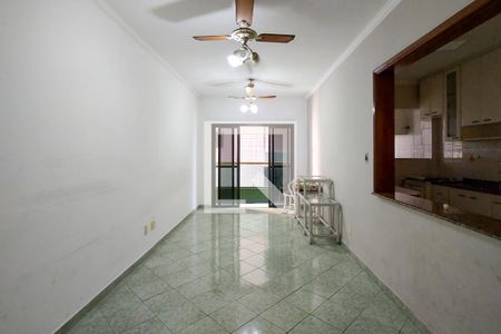 Sala de apartamento para alugar com 2 quartos, 78m² em Canto do Forte, Praia Grande