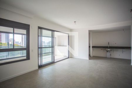 Sala de Estar de apartamento à venda com 2 quartos, 110m² em Mirandópolis, São Paulo