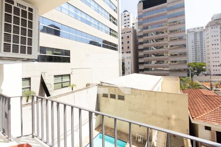 Varanda de apartamento à venda com 1 quarto, 42m² em Itaim Bibi, São Paulo