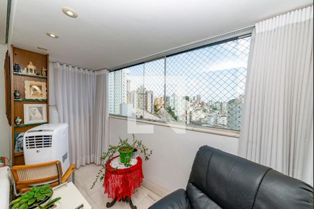 Varanda da Sala de apartamento para alugar com 3 quartos, 96m² em Gutierrez, Belo Horizonte