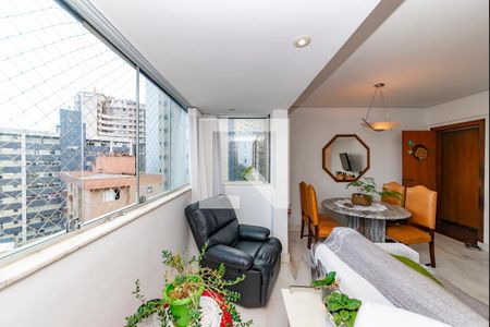 Varanda da Sala de apartamento para alugar com 3 quartos, 96m² em Gutierrez, Belo Horizonte