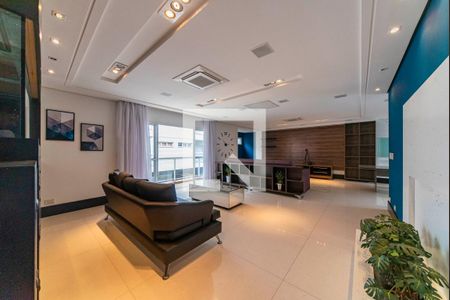 Sala de casa de condomínio à venda com 3 quartos, 404m² em Vila Gilda, Santo André