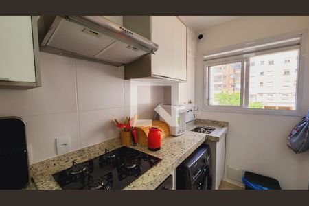 Cozinha de apartamento à venda com 2 quartos, 69m² em Medeiros, Jundiaí