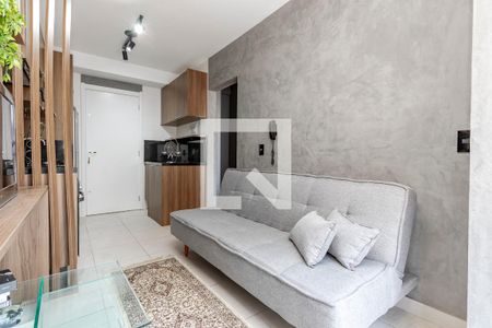 Sala de apartamento para alugar com 1 quarto, 29m² em Jardim Caravelas, São Paulo