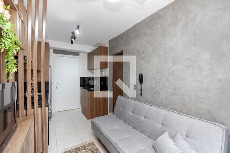 Sala de apartamento para alugar com 1 quarto, 29m² em Jardim Caravelas, São Paulo