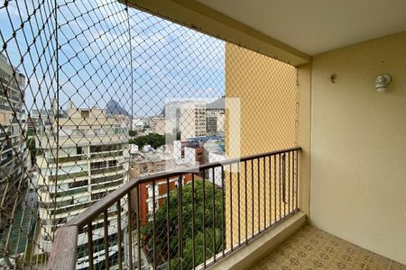 Varanda de apartamento à venda com 3 quartos, 72m² em Botafogo, Rio de Janeiro