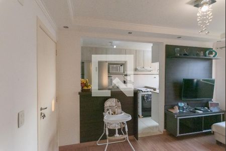 Sala de apartamento à venda com 2 quartos, 46m² em Jardim Anton Von Zuben, Campinas