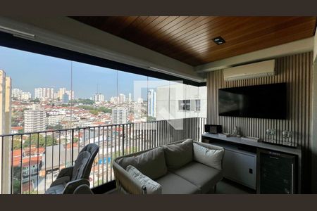 Varanda gourmet de apartamento à venda com 3 quartos, 116m² em Pompeia, São Paulo