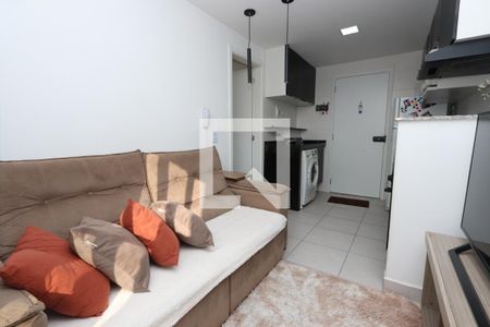 Sala de apartamento à venda com 1 quarto, 28m² em Vila Ema, São Paulo