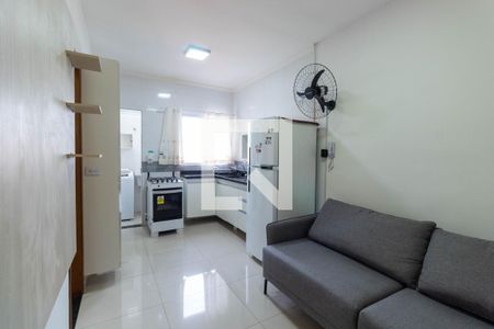 Sala/Cozinha de apartamento para alugar com 2 quartos, 43m² em Vila Costa Melo, São Paulo