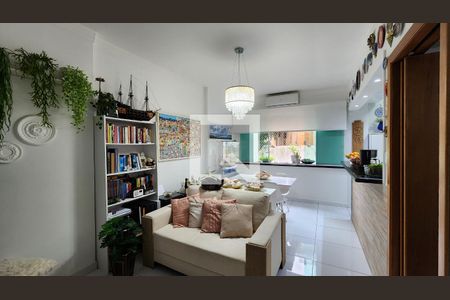 Sala de apartamento para alugar com 1 quarto, 60m² em José Menino, Santos