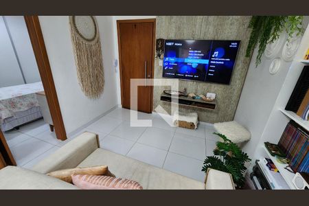 Sala de apartamento para alugar com 1 quarto, 60m² em José Menino, Santos