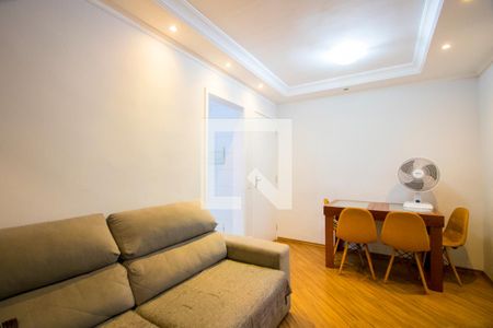 Sala de apartamento à venda com 3 quartos, 60m² em Vila Homero Thon, Santo André