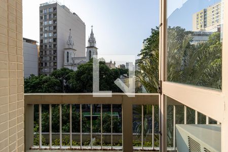 Sala Varanda de apartamento à venda com 2 quartos, 80m² em Tijuca, Rio de Janeiro