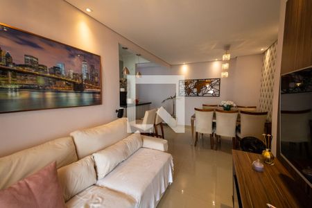 Sala de apartamento à venda com 2 quartos, 67m² em Jardim Piqueroby, São Paulo