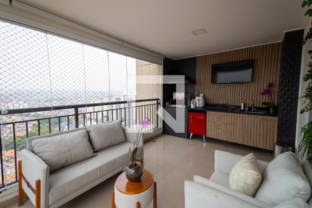 Varanda de apartamento à venda com 2 quartos, 67m² em Jardim Piqueroby, São Paulo