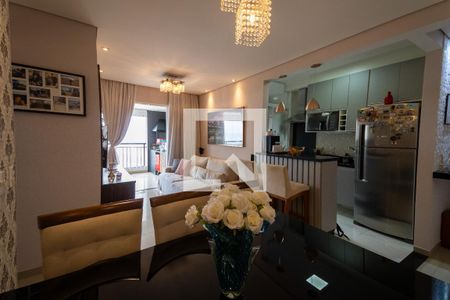 Sala de apartamento à venda com 2 quartos, 67m² em Jardim Piqueroby, São Paulo