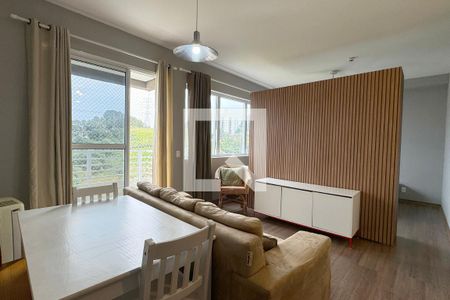 Sala de apartamento à venda com 1 quarto, 46m² em Tamboré, Santana de Parnaíba