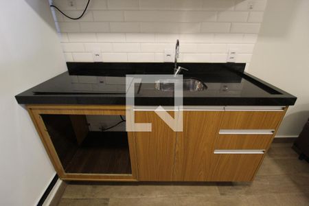 Cozinha e Área de Serviço de kitnet/studio para alugar com 1 quarto, 26m² em Vila Nova Conceição, São Paulo