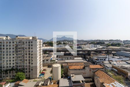 Sala Varanda Vista de apartamento para alugar com 2 quartos, 50m² em São Cristóvão, Rio de Janeiro