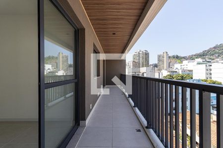 Sala Varanda de apartamento à venda com 3 quartos, 150m² em Tijuca, Rio de Janeiro