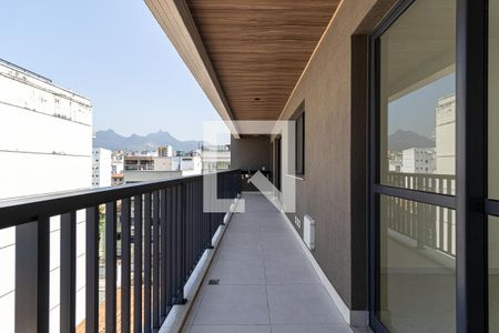 Sala Varanda de apartamento à venda com 3 quartos, 150m² em Tijuca, Rio de Janeiro