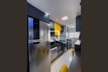 Cozinha de apartamento à venda com 2 quartos, 50m² em Vila Nhocune, São Paulo