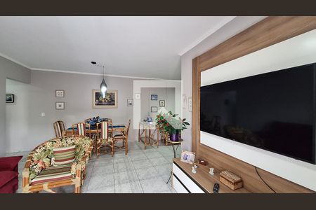 Sala de apartamento para alugar com 3 quartos, 119m² em Guilhermina, Praia Grande