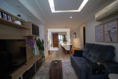 Sala 1 de apartamento à venda com 3 quartos, 86m² em Recreio dos Bandeirantes, Rio de Janeiro