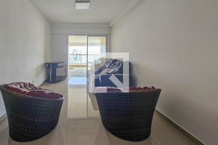 Sala de apartamento para alugar com 3 quartos, 117m² em Jardim Asturias, Guarujá