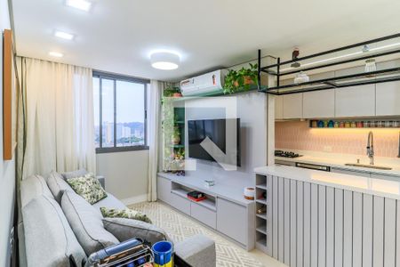 Sala de apartamento à venda com 2 quartos, 55m² em Santo Amaro, São Paulo