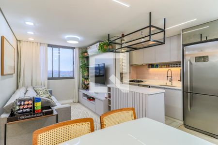 Sala de apartamento à venda com 2 quartos, 55m² em Santo Amaro, São Paulo