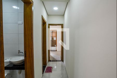 Corredor de apartamento para alugar com 2 quartos, 76m² em Vila Valparaíso, Santo André