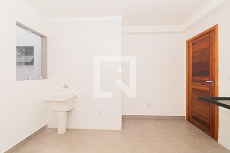 Sala/Cozinha de apartamento à venda com 1 quarto, 34m² em Santa Teresinha, São Paulo