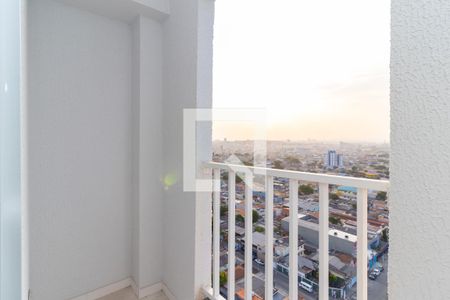 Varanda do Quarto de apartamento para alugar com 1 quarto, 32m² em Vila Curuçá Velha, São Paulo