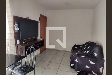 Sala de apartamento para alugar com 2 quartos, 44m² em Sapucaia Ii, Contagem