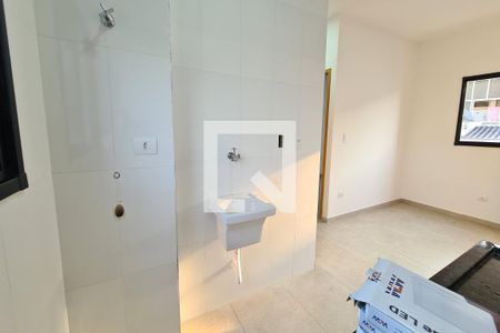 Sala ; Cozinha e Área de serviço de apartamento à venda com 2 quartos, 45m² em Vila California, São Paulo