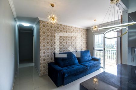 Sala de TV de apartamento para alugar com 2 quartos, 60m² em Jardim Tupanci, Barueri