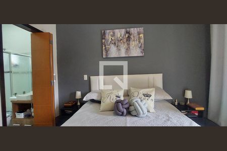 Quarto 1 suíte de casa à venda com 3 quartos, 87m² em Vila Camilópolis, Santo André