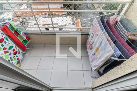 Varanda da Sala de apartamento à venda com 2 quartos, 54m² em Sacomã, São Paulo